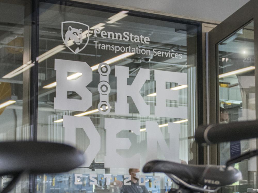 Bike Den entrance
