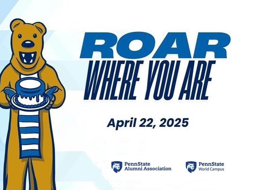 Roar Where You Are for the Nittany Lion's Birthday